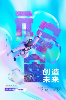 科技元宇宙探索元宇宙概念发布会VR虚拟现实展板海报素材设计模板 科技元宇宙探索元宇宙概念发布会VR虚拟现实展板海报素材设计模板