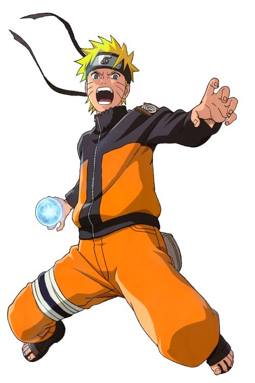Naruto attack PNG免抠(500x750)