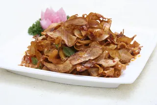 干焗杏鲍菇 18元