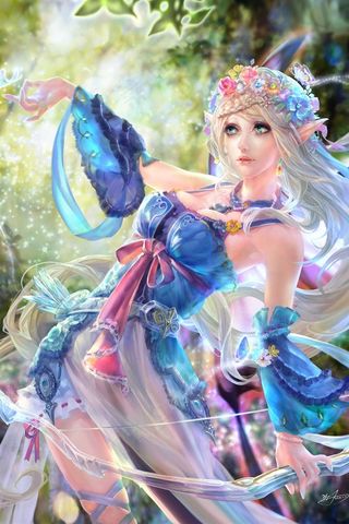 欧美可爱女生科幻动漫图片