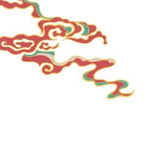 中国风中式国潮敦煌云纹祥云插画图案云朵云彩元素PSDAI设计素材