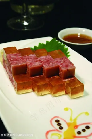 中华美食肉实拍摄影图