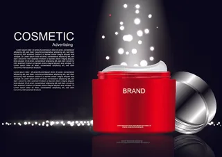 设计化妆品样品素材