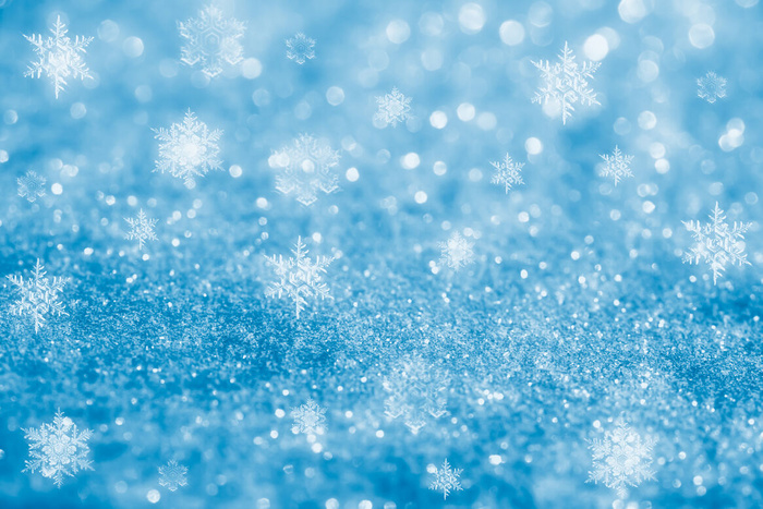 冬天雪花背景高清图片