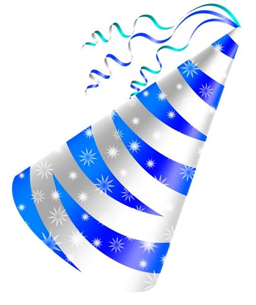 派对生日帽 PNG免抠(504x600)