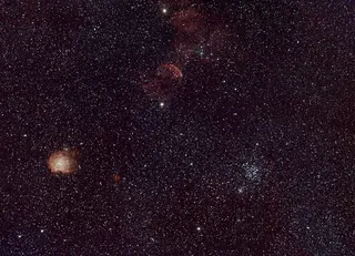 黑色星空摄影素材