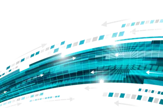 蓝色剪头几何图片