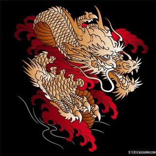 龙虎相斗龙腾虎跃高清挂画壁纸高分辨率打印喷绘素材