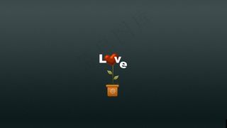 高清蓝黑色桌面壁纸