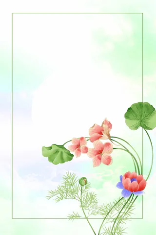 绿色背景 绿色展板背景