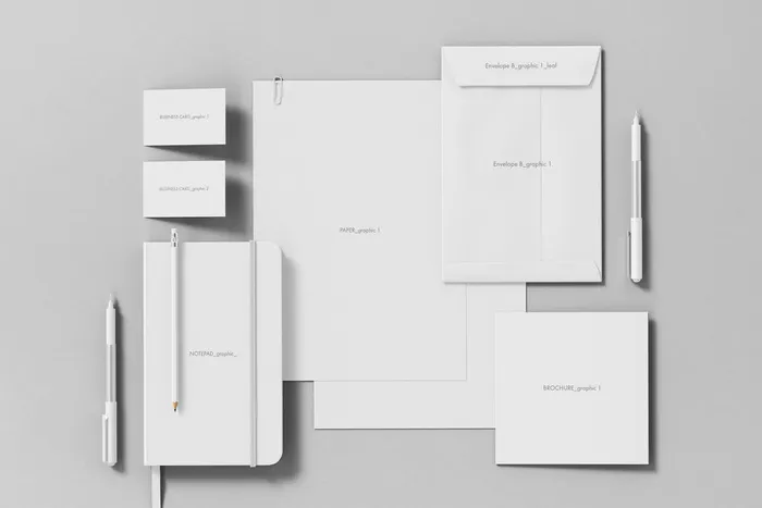 设计品牌标识样机psd素材psd模版下载