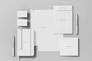 设计品牌标识样机psd素材