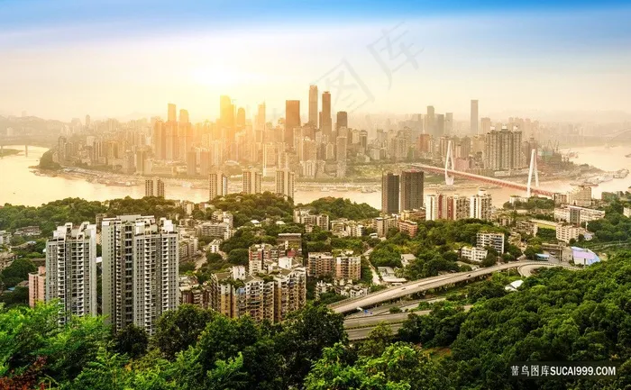 中国重庆城市景观