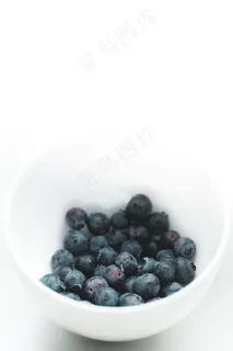 一碗蓝莓图片 一碗蓝莓图片