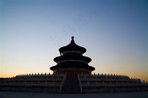 天坛祈年殿中国古代建筑素材 天坛祈年殿中国古代建筑素材