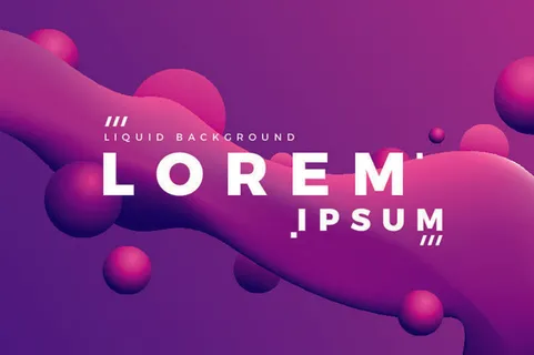 抽象几何紫蓝色背景