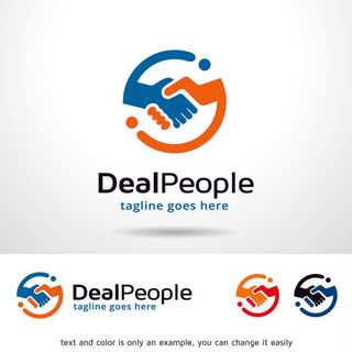 手绘Logo标志素材