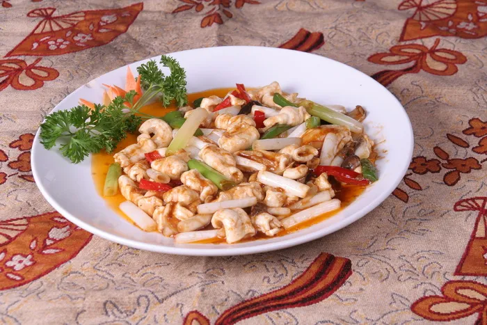 7葱烧牛脊髓-布衣坊