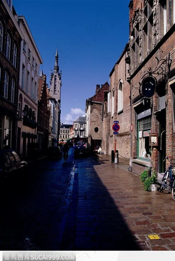 房屋街道车辆商店