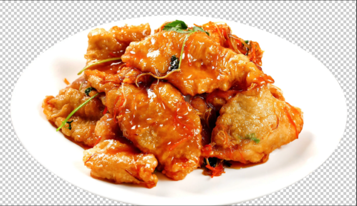 锅包肉免扣素材psd模版下载
