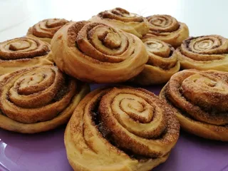 美味卷面包图片