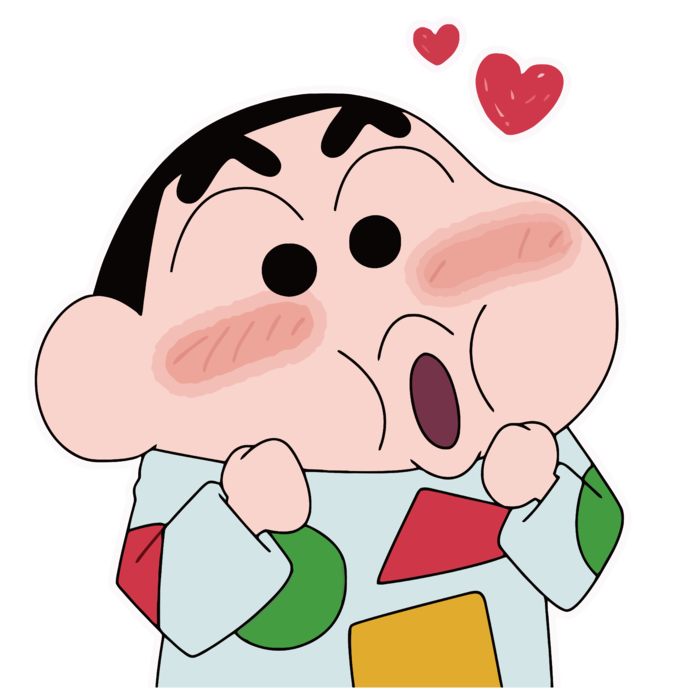 蜡笔小新可爱人物免扣素材