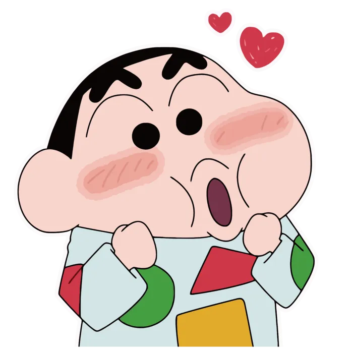 蜡笔小新可爱人物免扣素材