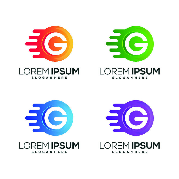 标识标志公司字母企业商标品牌LOGO设计素材矢量模板