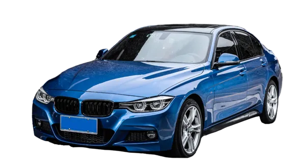 汽车免扣素材蓝色