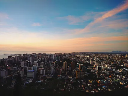 高清城市夜景风景