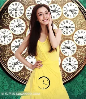 钟表前的黄裙美女电影被偷走的那五年海报 钟表前的黄裙美女电影被偷走的那五年海报