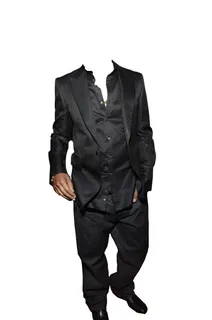 黑色时尚全身照 黑色时尚全身照