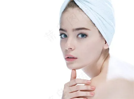 护理美容美女摄影高清图片