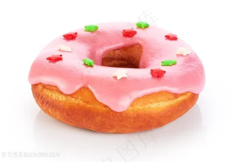 美味的甜甜圈美食高清图片