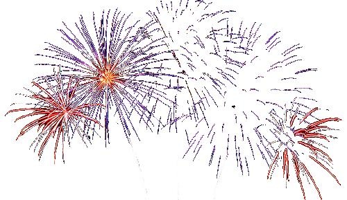 烟花 PNG免抠(500x289)