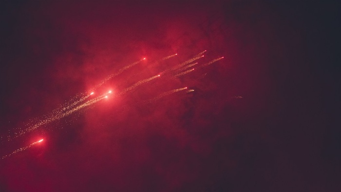 烟花炫彩背景素材