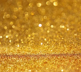 金色唯美梦幻粒子光斑背景