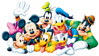 唐老鸭米老鼠全家福