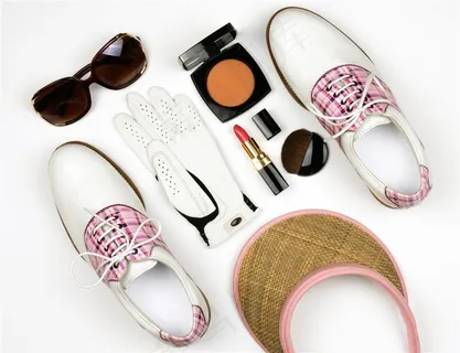 高尔夫运动用品素材