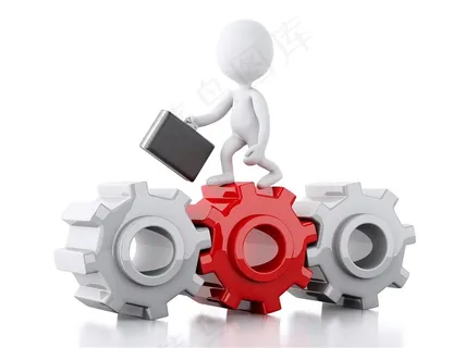 商务3D小人设计高清图片素材 商务3D小人设计高清图片素材