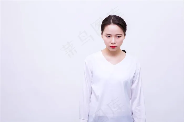 清新美女素颜写真大图