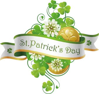 四叶草绿植标题