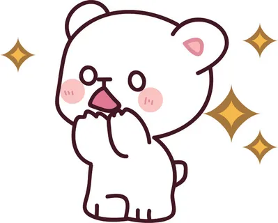 白熊惊讶表情 白熊惊讶表情