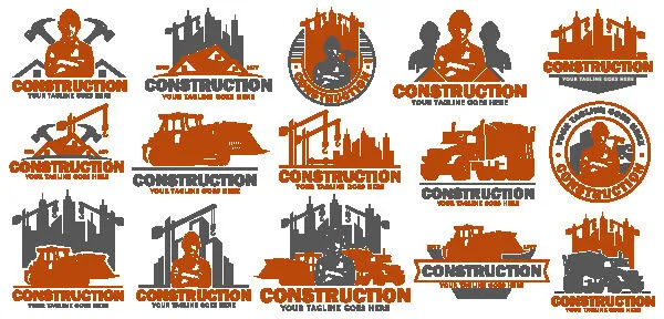 手绘Logo标志素材eps,ai矢量模版下载