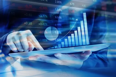 股市指数直线增长高清图