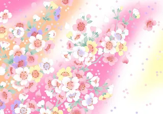 图片设计素材背景鸟语花香