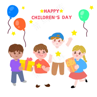 六一儿童节插画