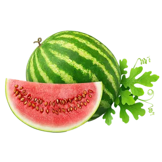 60西瓜 (4)水果超市商品白底图免抠实物摄影png格式图片透明底