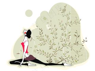 运动女孩背景CalisthenicsMM_1020