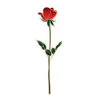 国潮风立体浮雕金边手绘花朵花卉PSD设计PNG免扣图片元素素材